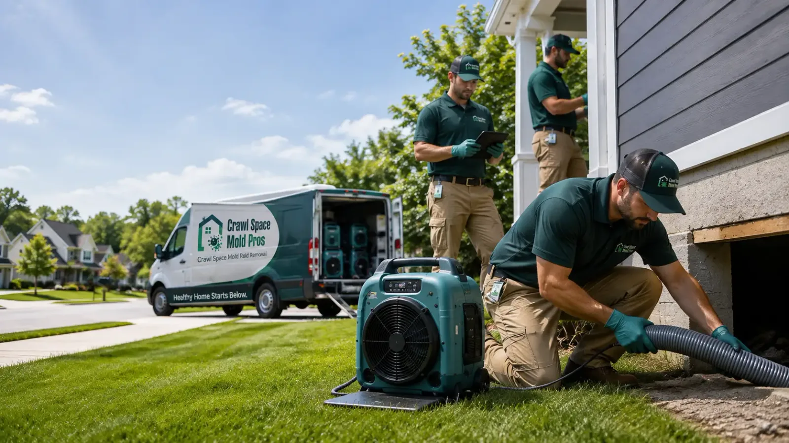 Crawl Space Mold Removal in East Chicago, IN